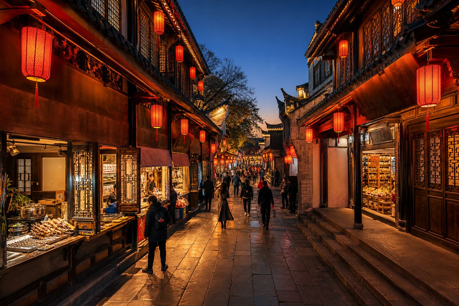 Jinli Street & Kuanzhai Alleys