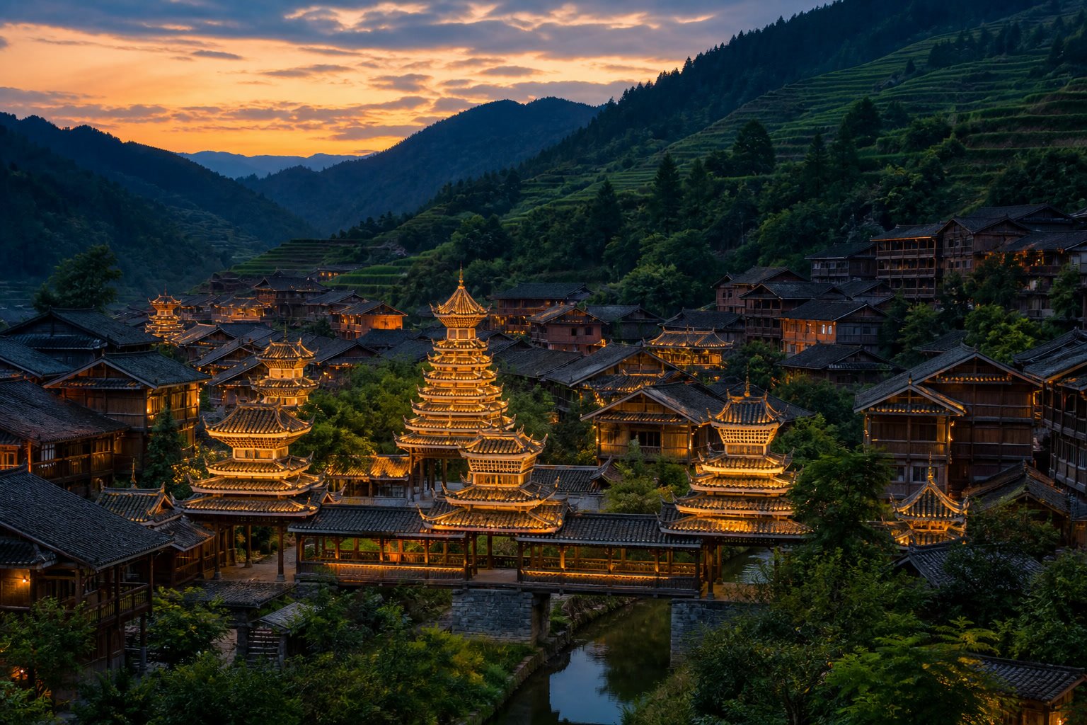 Zhaoxing Dong Village